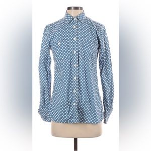 J Crew 100% Cotton Long Sleeve Button Down Shirt